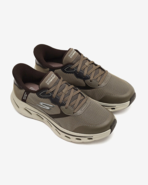 Skechers Go Walk Glide-step 2.0 - Zac Erkek Bej Yürüyüş Ayakkabısı 216660 DKTP-5