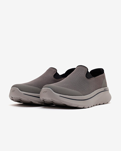 Skechers Go Walk Arch Fit N-joy Erkek Gri Yürüyüş Ayakkabısı 217074TK CHAR-2