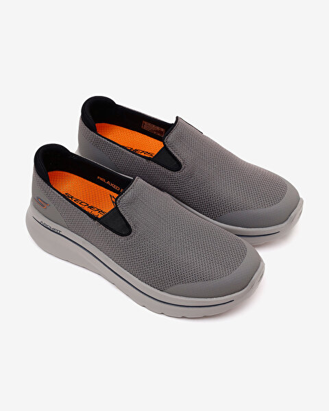 Skechers Go Walk Arch Fit N-joy Erkek Gri Yürüyüş Ayakkabısı 217074TK CHAR-5