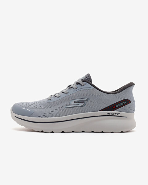 Go Walk Arch Fit N-joy Erkek Gri Yürüyüş Ayakkabısı 217075TK CHAR