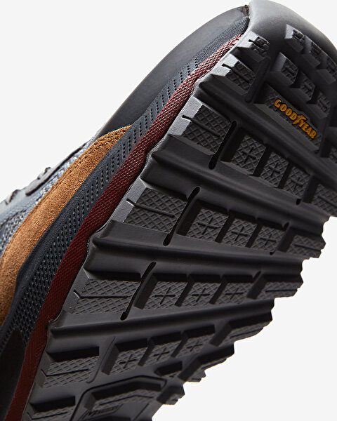 Skechers Go Run Pulse Trail Erkek Gri Koşu Ayakkabısı 220150 CCBK-8