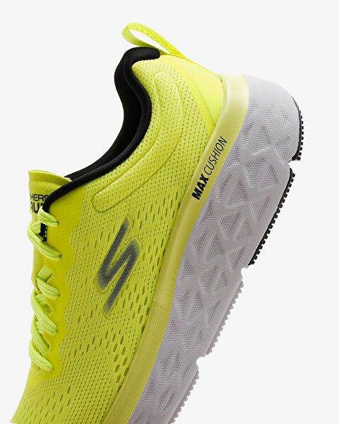 Skechers Max Cuhioning Delta  - Speed Up Erkek Sarı Koşu Ayakkabısı 220358 YEL-7