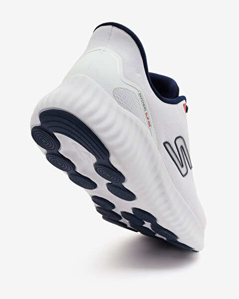 Skechers Go Run Now Erkek Beyaz Koşu Ayakkabısı 220392 WNV-6