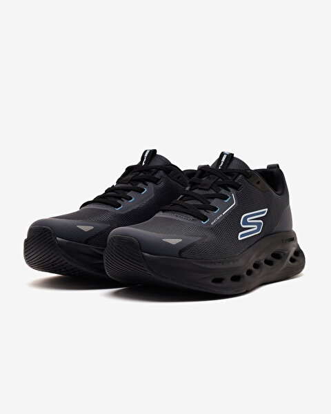 Skechers Max Cushioning Glide-step Erkek Siyah Koşu Ayakkabısı 220417 BKBL-2