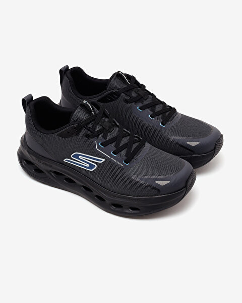 Skechers Max Cushioning Glide-step Erkek Siyah Koşu Ayakkabısı 220417 BKBL-5