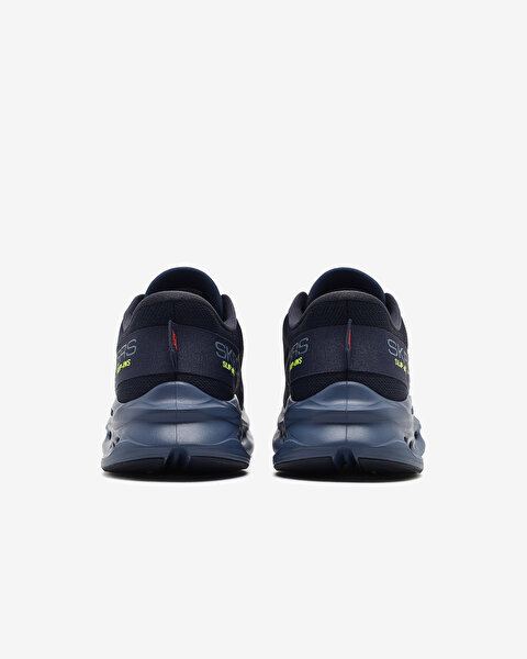 Skechers Max Cushioning Glide-step - Advert Erkek Lacivert Koşu Ayakkabısı 220421 NVMT-4