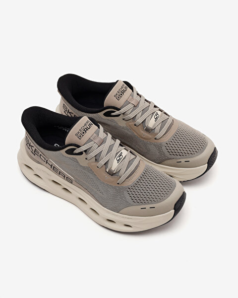 Skechers Max Cushioning Glide-step Erkek Bej Koşu Ayakkabısı 220421 TPBK-5
