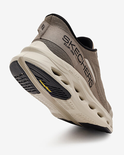 Skechers Max Cushioning Glide-step Erkek Bej Koşu Ayakkabısı 220421 TPBK-6