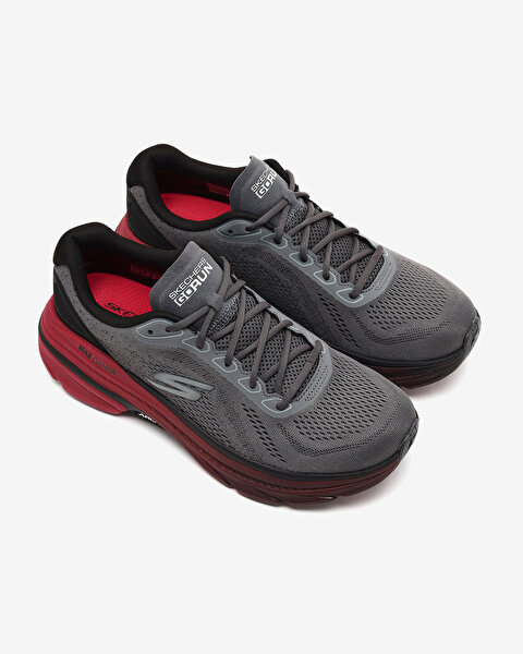 Skechers Max Cushioning Arch Fit 2.0 - Immense Cruiser Erkek Gri Koşu Ayakkabısı 220581 CCRD-5
