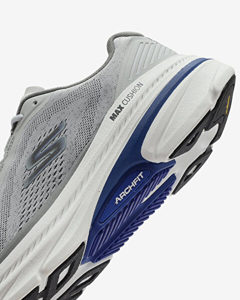 Skechers Max Cushioning Arch Fit 2.0 - Immense Cruiser Erkek Gri Koşu Ayakkabısı 220581 GYBL-6