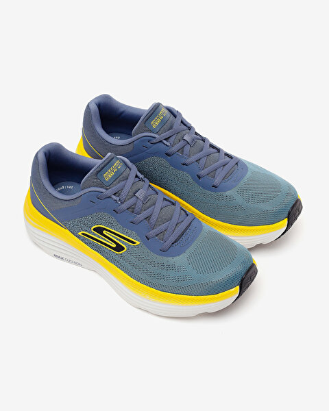 Skechers Max Cushioning Endeavour Erkek Gri Koşu Ayakkabısı 220609 SLT-5