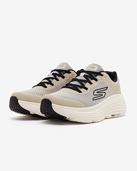 Skechers Max Cushioning Endeavour Erkek Bej Koşu Ayakkabısı 220613 TPBK-2
