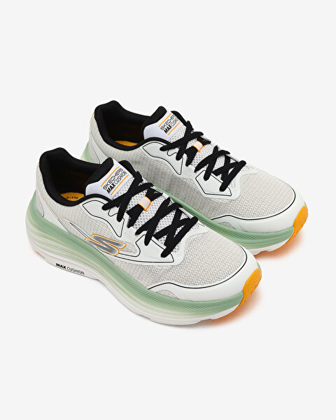 Skechers Max Cushioning Endeavour - Sp Erkek Beyaz Koşu Ayakkabısı 220615 WMLT-5
