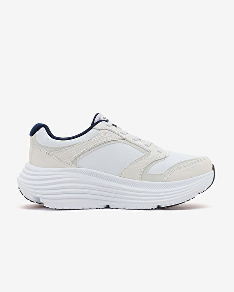 Skechers Max Cushioning Endeavour Erkek Beyaz Koşu Ayakkabısı 220623 WNV-1