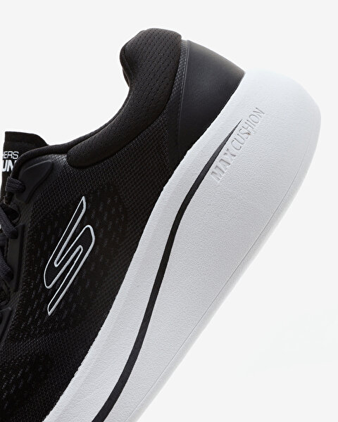 Skechers Max Cushioning Essential Erkek Siyah Koşu Ayakkabısı 220723 BKW-6