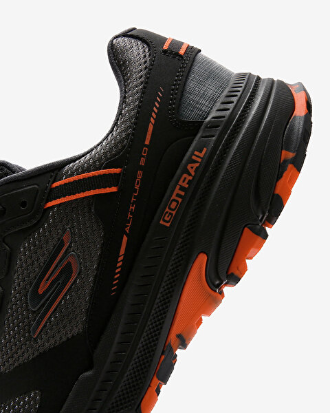 Skechers Go Run Trail Altitude 2.0 - Marble Rock 3.0 Erkek Siyah Outdoor Koşu Ayakkabısı 220754 BKOR-8