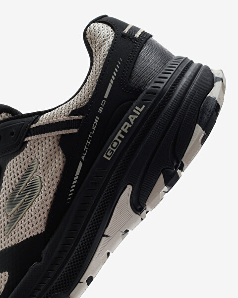 Skechers Go Run Trail Altitude 2.0 - Mar Erkek Bej Outdoor Koşu Ayakkabısı 220754 TNBK-7