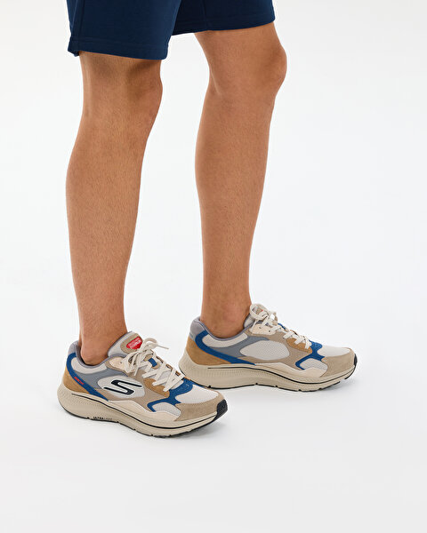Skechers Go Run Consistent 2.0 - Retro Runner V1 Erkek Bej Koşu Ayakkabısı 220872 TPMT-8