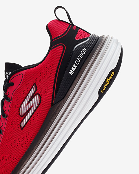 Skechers Max Cushioning Suspension - Voyager Erkek Kırmızı Koşu Ayakkabısı 220930 RDBK-6