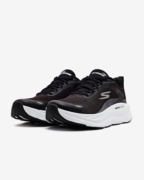 Skechers Max Run - Pacewave Erkek Siyah Koşu Ayakkabısı 221002 BKW-2