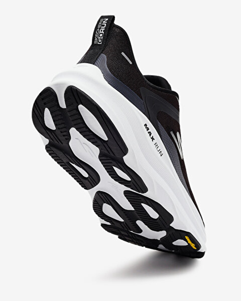 Skechers Max Run - Pacewave Erkek Siyah Koşu Ayakkabısı 221002 BKW-6