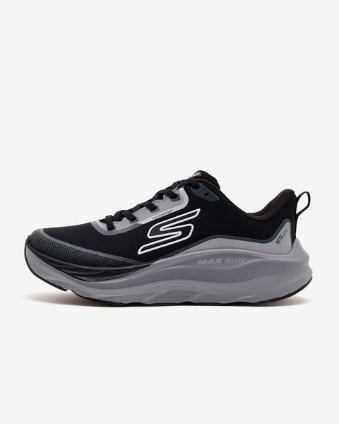 Max Run - Vorteza Erkek Siyah Su Geçirmez Koşu Ayakkabısı 221003 BLK