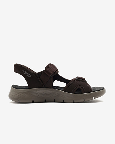 Skechers Go Walk Flex Sandal - Easy Entry Erkek Kahverengi Sandalet 229210 BRN-1