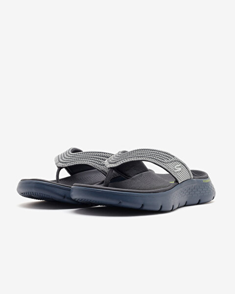 Skechers Go Walk Flex Sandal Erkek Gri Parmak Arası Terlik 229214 GRY-2