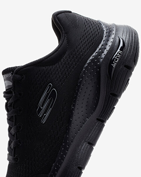 Skechers Arch Fit Erkek Siyah Spor Ayakkabı 232040TK BBK-6