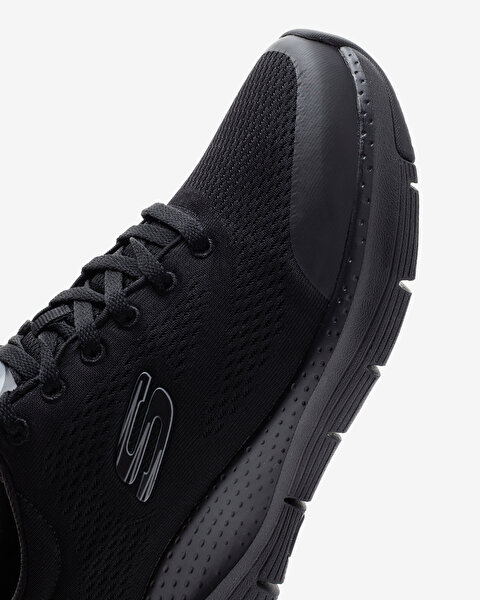 Skechers Arch Fit Erkek Siyah Spor Ayakkabı 232040TK BBK-8