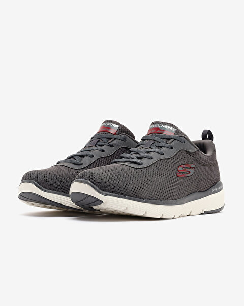 Skechers Flex Advantage 3.0 Erkek Gri Spor Ayakkabı 232073TK CCRD-2