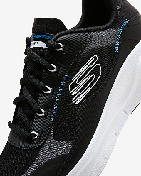 Skechers Arch Fit  -  Cool Oasis Erkek Siyah Spor Ayakkabı 232304 BKW-8