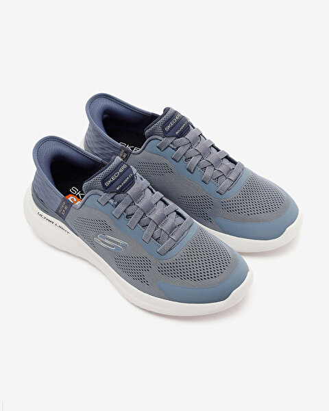 Skechers Bounder 2.0 Emerged Erkek Gri Spor Ayakkabı 232459 SLT-5