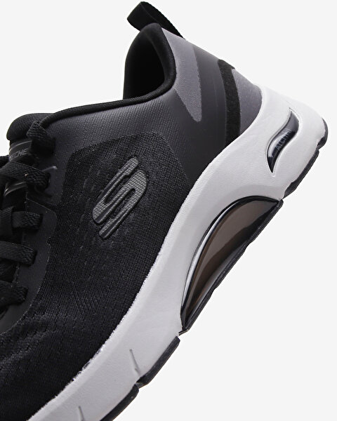 Skechers Skech - Air Arch Fit Erkek Siyah Spor Ayakkabı 232554 BKGY-8