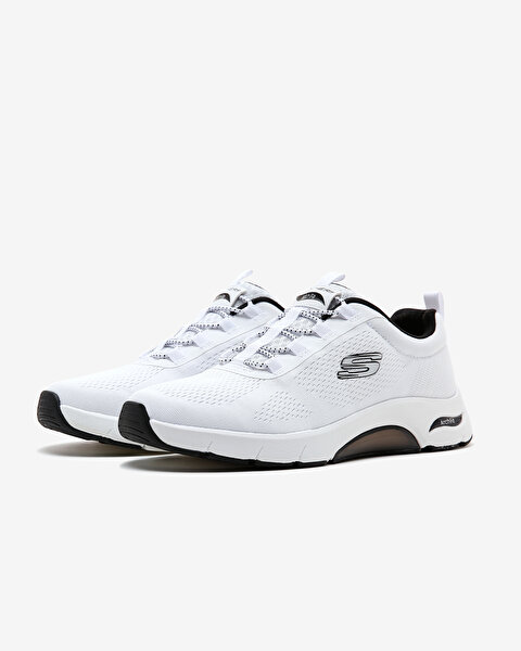 Skechers Skech - Air Arch Fit  -  Billo Erkek Beyaz Spor Ayakkabı 232556 WBK-2