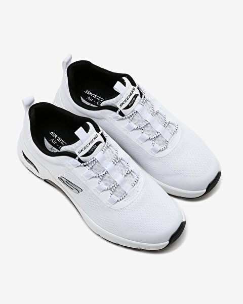 Skechers Skech - Air Arch Fit  -  Billo Erkek Beyaz Spor Ayakkabı 232556 WBK-5