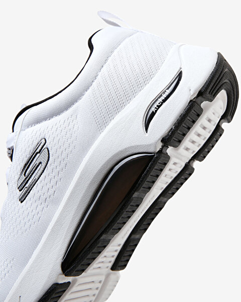 Skechers Skech - Air Arch Fit  -  Billo Erkek Beyaz Spor Ayakkabı 232556 WBK-6