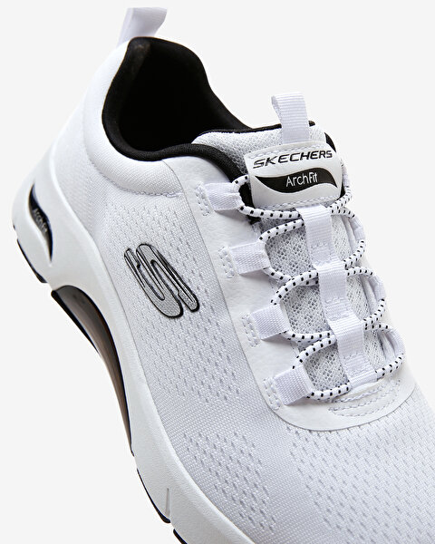 Skechers Skech - Air Arch Fit  -  Billo Erkek Beyaz Spor Ayakkabı 232556 WBK-7