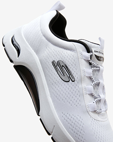 Skechers Skech - Air Arch Fit  -  Billo Erkek Beyaz Spor Ayakkabı 232556 WBK-8