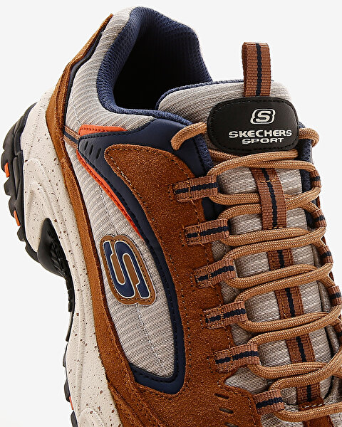 Skechers Stamina  -  Akur Erkek Bej Sneakers 232570 TNV-8
