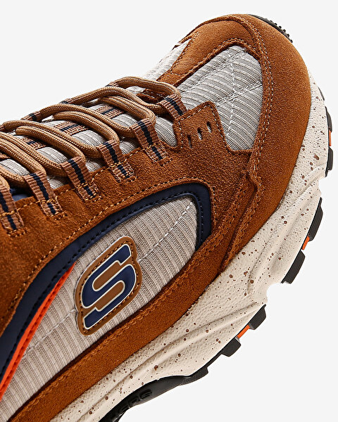Skechers Stamina  -  Akur Erkek Bej Sneakers 232570 TNV-11