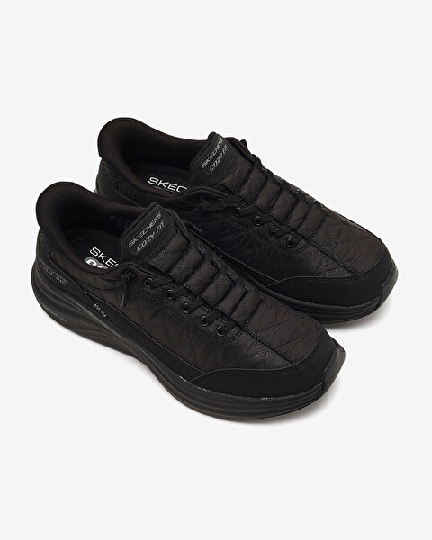 Skechers Contour Foam - Cozy Fit Erkek Siyah Spor Ayakkabı 232619 BBK-5