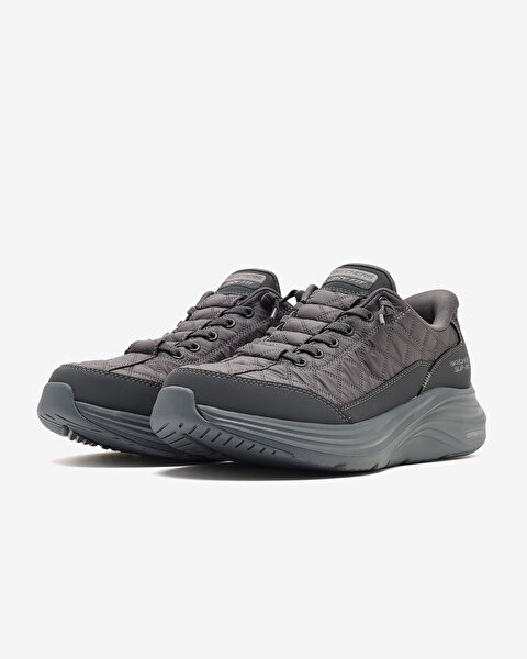 Skechers Contour Foam - Cozy Fit Erkek Gri Spor Ayakkabı 232619 CHAR-2