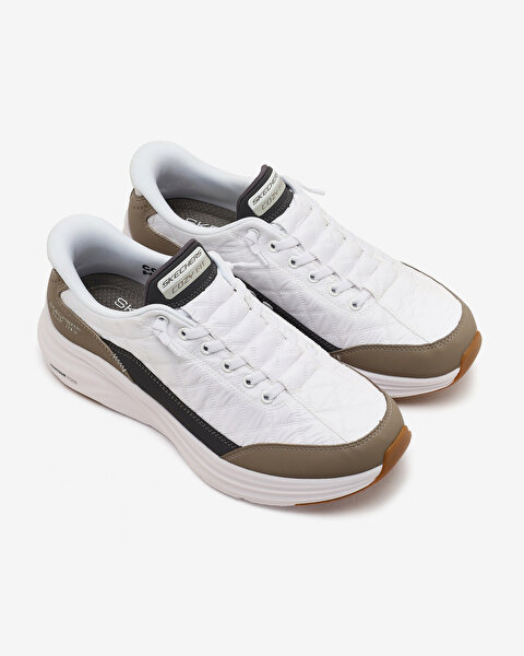 Skechers Contour Foam - Cozy Fit Erkek Beyaz Spor Ayakkabı 232619 WTP-5