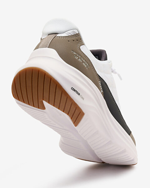 Skechers Contour Foam - Cozy Fit Erkek Beyaz Spor Ayakkabı 232619 WTP-6