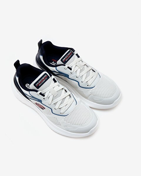 Skechers Bounder 2.0 Erkek Beyaz Spor Ayakkabı 232674 WNV-5