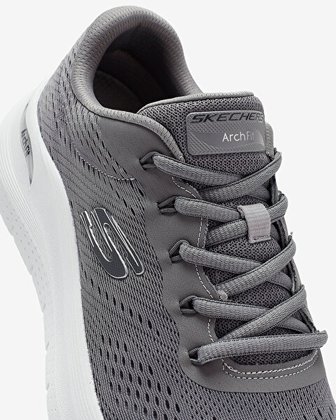 Skechers Arch Fit 2.0 Erkek Gri Spor Ayakkabı 232700TK GRY-6