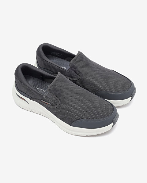 Skechers Arch Fit 2.0-Vallo Erkek Gri Spor Ayakkabı 232706TK CHAR-5