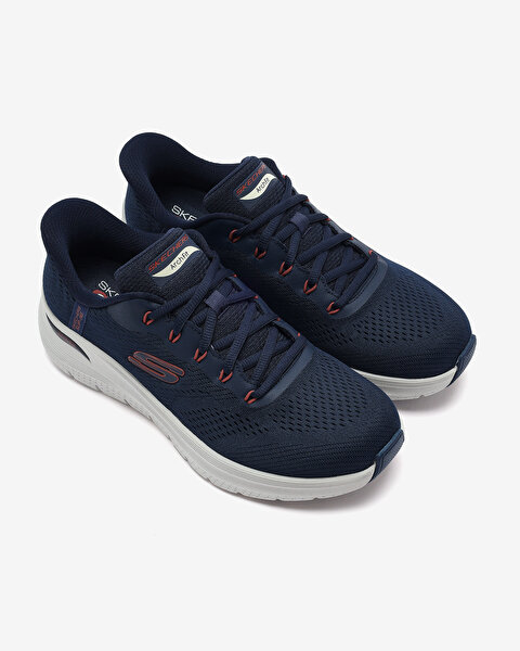 Skechers Arch Fit 2.0-Lestur Erkek Lacivert Spor Ayakkabı 232712 NVRD-5