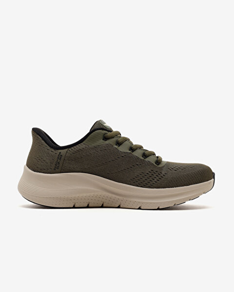 Skechers Arch Fit 2.0 Erkek Haki Spor Ayakkabı 232712 OLBK-1